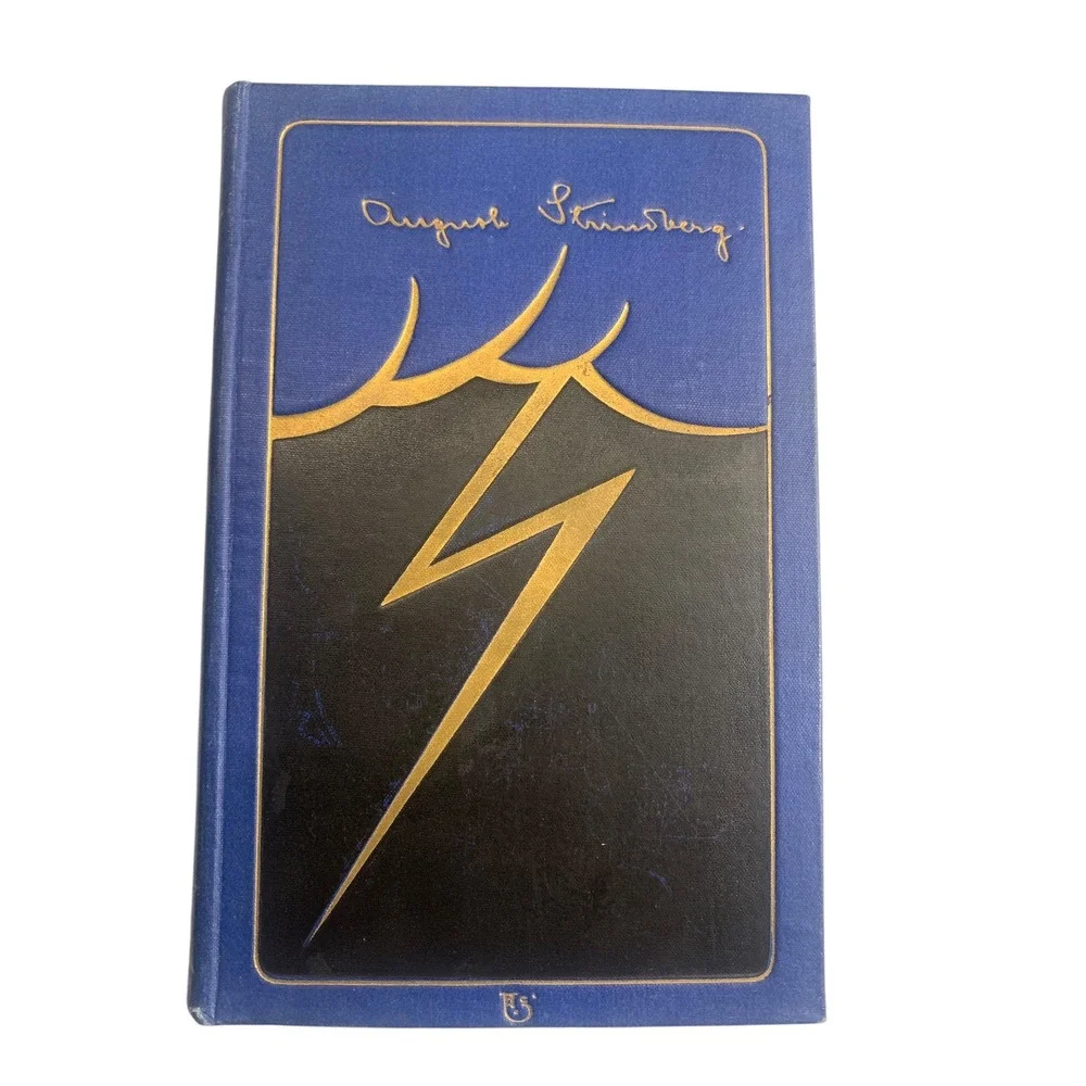 August Strindberg Inferno Tredje Upplagan Swedish Novel Hardcover Book‎